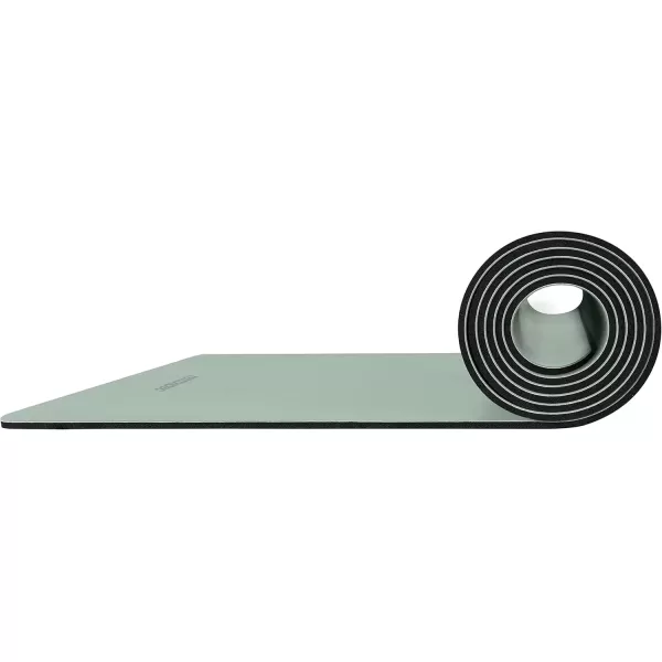 imageRetrospec Laguna 5mm Yoga Mat  Fitness Mat for Women Men ampamp Children SlipResistant and Moisture Absorbing Exercise Mat for Home Pilates Yoga and Floor WorkoutsSage