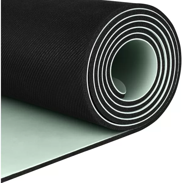 imageRetrospec Laguna 5mm Yoga Mat  Fitness Mat for Women Men ampamp Children SlipResistant and Moisture Absorbing Exercise Mat for Home Pilates Yoga and Floor WorkoutsSage