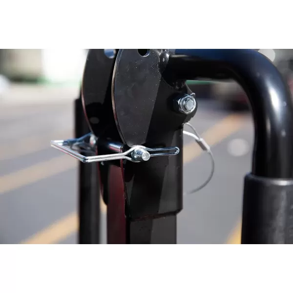 imageRetrospec Lenox 25  Bike Hitch Rack for Cars Trucks SUVs with 2 Hitch  Foldable Steel Frame with AntiRattle Adapter Tie Down Cradles and Straps  Fits Most FramesBlack 2020