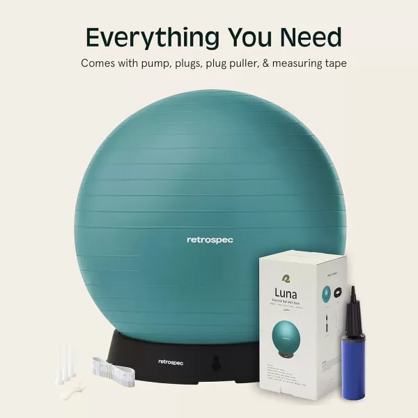 imageRetrospec Luna Exercise BallTurquoise