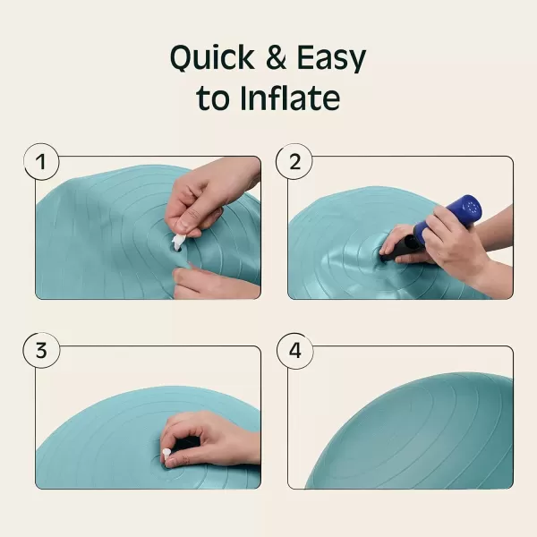 imageRetrospec Luna Exercise BallTurquoise