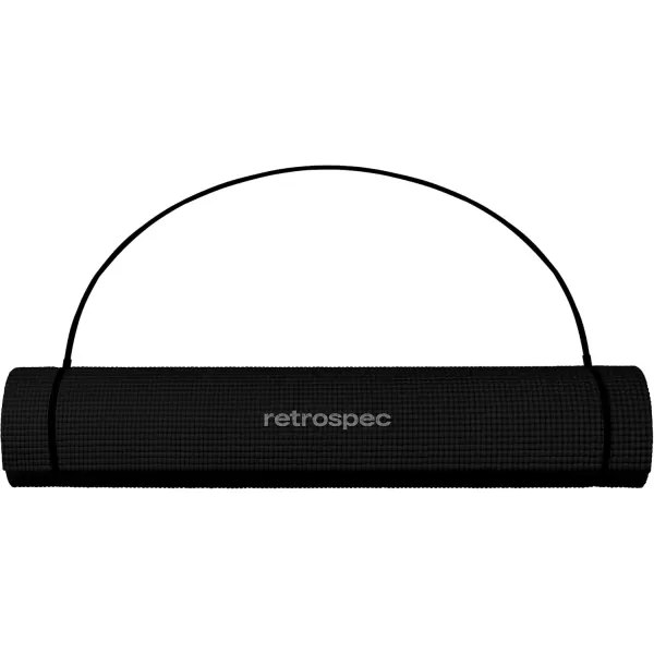 imageRetrospec Pismo Yoga Mat wNylon Strap for Men ampamp Women  Non Slip Exercise Mat for Yoga Pilates Stretching Floor ampamp Fitness Workouts 5mm Thick Easy to CleanLunar