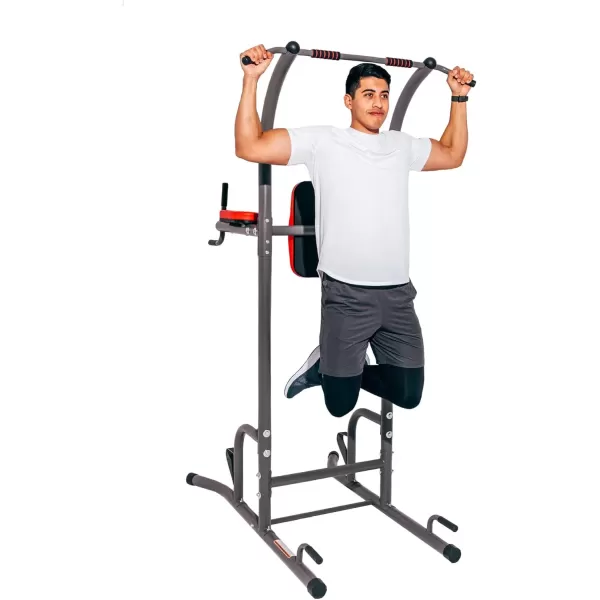 imageRetrospec Power Tower for Functional Fitness Home Gym Strength Trainer Pads