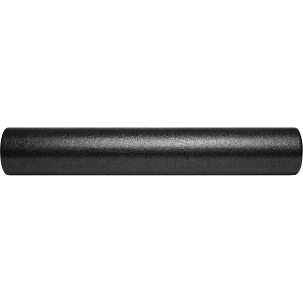 imageRetrospec Relief Foam Roller 18quot ampamp 36quot HighDensity EPP Extra Firm Round Foam Roller for Exercise Massage Yoga Pilates and Post Workout Muscle RecoveryBlack