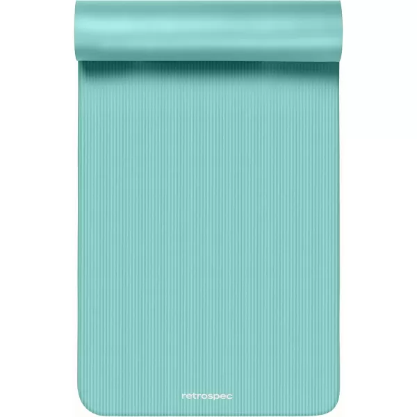 imageRetrospec Solana 1 inch Yoga MatBlue Lagoon