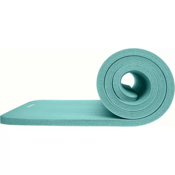 imageRetrospec Solana 1 inch Yoga MatBlue Lagoon