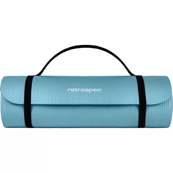 imageRetrospec Solana 1 inch Yoga MatBlue Mist