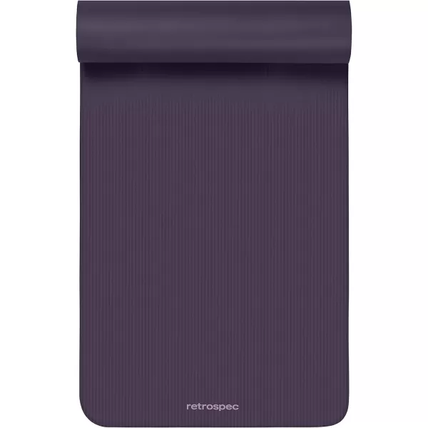 imageRetrospec Solana 1 inch Yoga MatEggplant