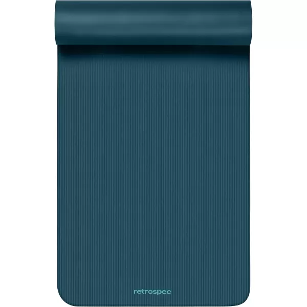 imageRetrospec Solana 1 inch Yoga MatOcean Blue