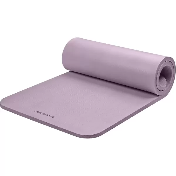 imageRetrospec Solana 1 inch Yoga MatViolet Haze