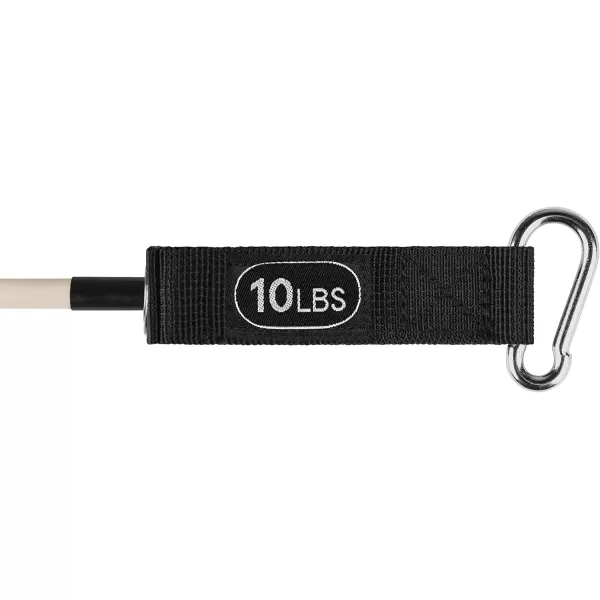 imageRetrospec Train Resistance Bands Set 5pc Workout Bands wHandles Door Anchor Carry Bag for Women ampamp MenCactus