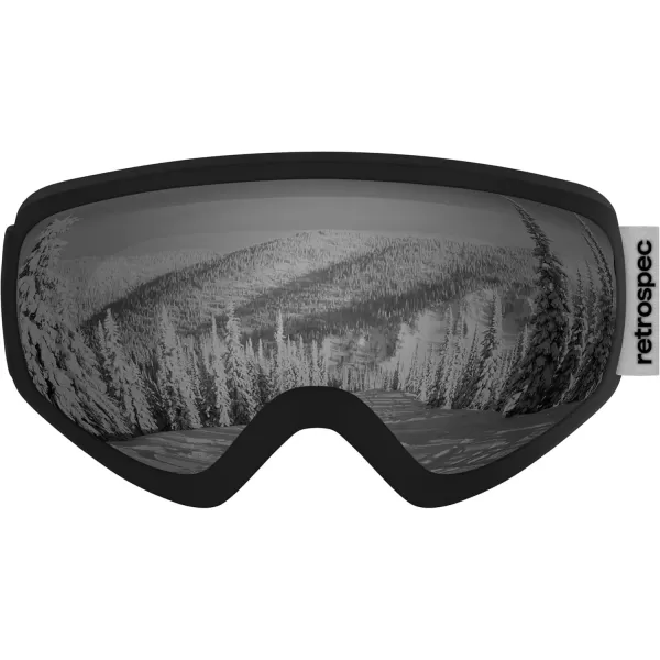 imageRetrospec UnisexYouth Dipper Kids GogglesMatte BlackStone