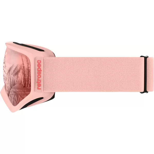 imageRetrospec UnisexYouth Dipper Kids GogglesMatte BlushRuby