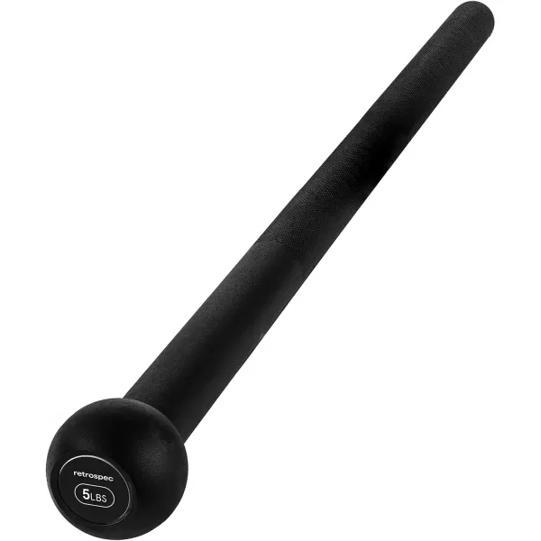 imageRevolve Steel Macebell for Strength Training Rehabilitation Stretching Conditioning and Rotational Training  5 7 10 15 20 30lb Options for Women ampamp MenMatte Black