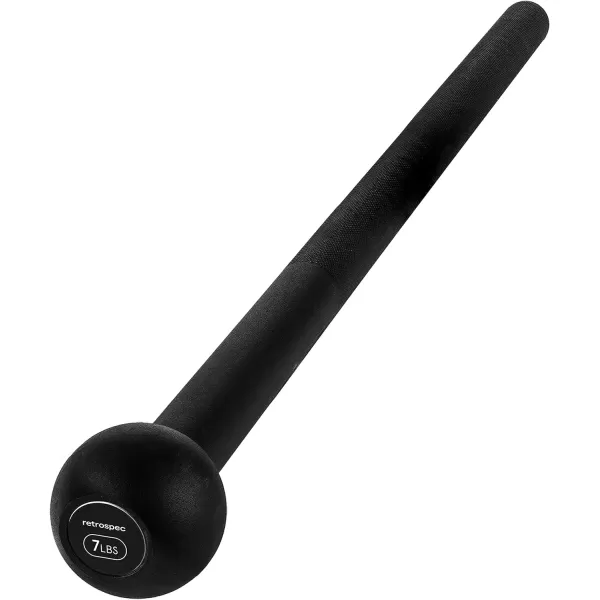 imageRevolve Steel Macebell for Strength Training Rehabilitation Stretching Conditioning and Rotational Training  5 7 10 15 20 30lb Options for Women ampamp MenMatte Black