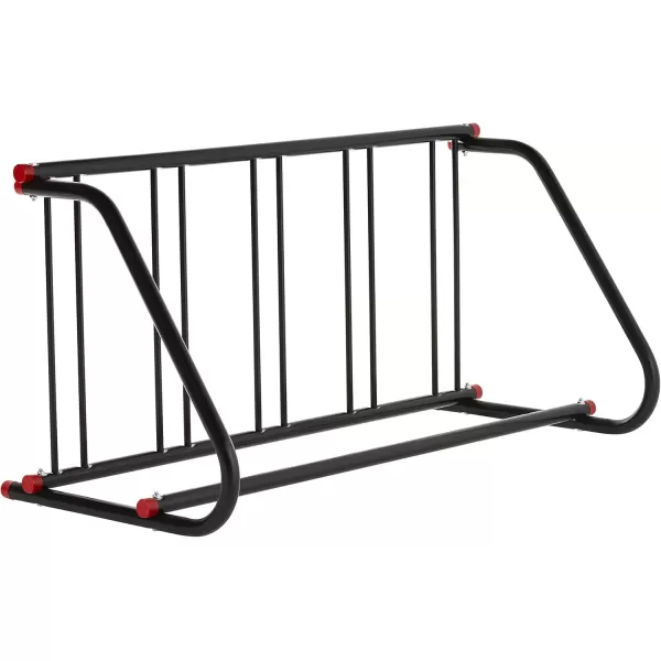 imageRetrospec Commercial Grid Bike Rack  Single ampamp Double Sided  Bicycle Storage Stand for Garages Stores Schools ampamp Universities Power Coated SteelBlack