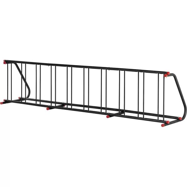 imageRetrospec Commercial Grid Bike Rack  Single ampamp Double Sided  Bicycle Storage Stand for Garages Stores Schools ampamp Universities Power Coated SteelBlack
