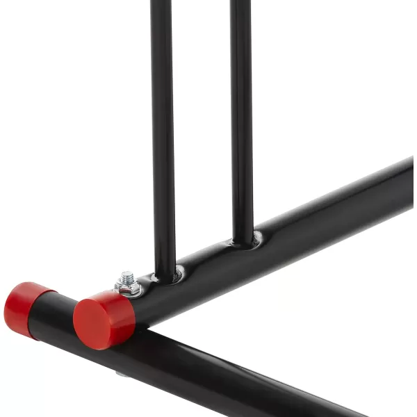 imageRetrospec Commercial Grid Bike Rack  Single ampamp Double Sided  Bicycle Storage Stand for Garages Stores Schools ampamp Universities Power Coated SteelBlack