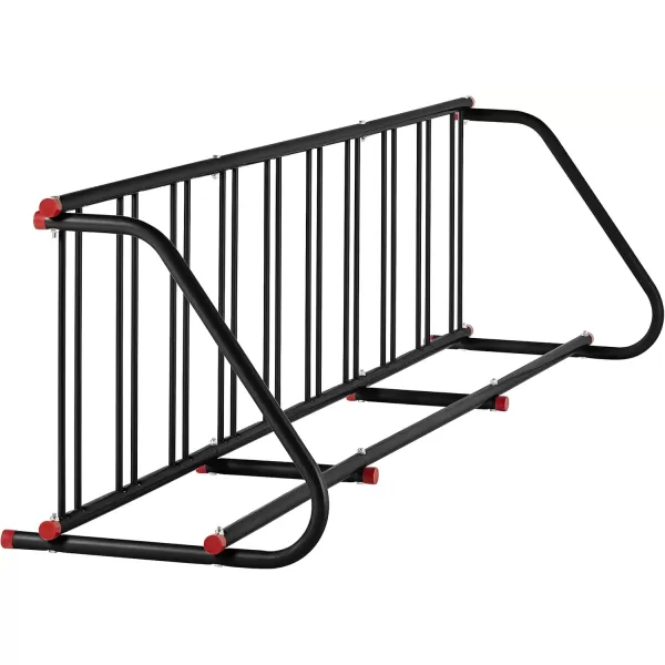 imageRetrospec Commercial Grid Bike Rack  Single ampamp Double Sided  Bicycle Storage Stand for Garages Stores Schools ampamp Universities Power Coated SteelBlack