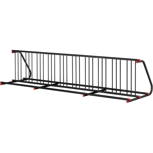 imageRetrospec Commercial Grid Bike Rack  Single ampamp Double Sided  Bicycle Storage Stand for Garages Stores Schools ampamp Universities Power Coated SteelBlack