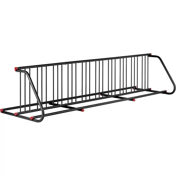 imageRetrospec Commercial Grid Bike Rack  Single ampamp Double Sided  Bicycle Storage Stand for Garages Stores Schools ampamp Universities Power Coated SteelBlack