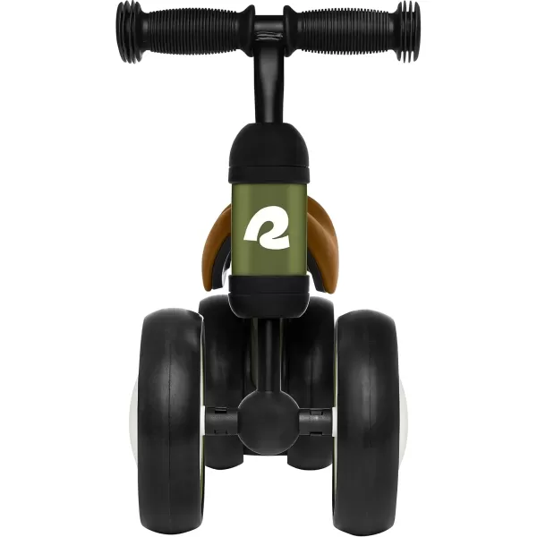 imageRetrospec Cricket Baby Walker 4Wheel Balance Bike for Ages 1224 Months Toddlers  First Birthday Gift  Toddler Bicycle Toy for 1 Year Olds  Ride On Toys for Boys ampamp GirlsOlive Drab
