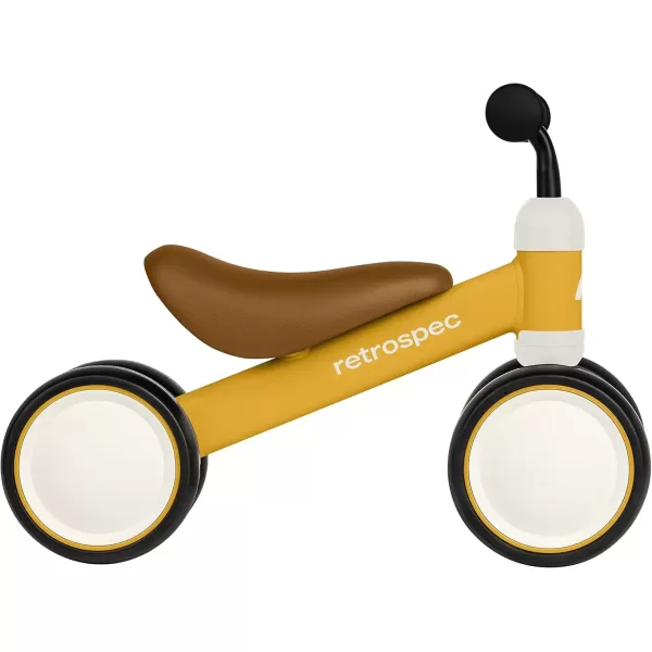 imageRetrospec Cricket Baby Walker 4Wheel Balance Bike for Ages 1224 Months Toddlers  First Birthday Gift  Toddler Bicycle Toy for 1 Year Olds  Ride On Toys for Boys ampamp GirlsSunflower
