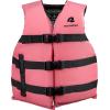 imageRetrospec Bobbin Life Vest for Kids Lightweight Durable Coast Guard Approved Life Vests for Kids Youth and Infants 3090 lbsPink Lemonade