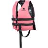 imageRetrospec Bobbin Life Vest for Kids Lightweight Durable Coast Guard Approved Life Vests for Kids Youth and Infants 3090 lbsPink Lemonade