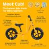 imageRetrospec Cub Toddler 12quot Balance Bike 18 Months  3 Years Old No Pedal Beginner Kids Bicycle for Girls ampamp Boys FlatFree Tires Adjustable Seat ampamp Durable FrameSaffron