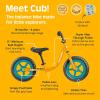 imageRetrospec Cub Toddler 12quot Balance Bike 18 Months  3 Years Old No Pedal Beginner Kids Bicycle for Girls ampamp Boys FlatFree Tires Adjustable Seat ampamp Durable FrameGoldfish