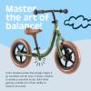 imageRetrospec Cub Toddler 12quot Balance Bike 18 Months  3 Years Old No Pedal Beginner Kids Bicycle for Girls ampamp Boys FlatFree Tires Adjustable Seat ampamp Durable FrameOlive Drab