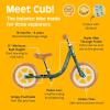 imageRetrospec Cub Toddler 12quot Balance Bike 18 Months  3 Years Old No Pedal Beginner Kids Bicycle for Girls ampamp Boys FlatFree Tires Adjustable Seat ampamp Durable FrameRainforest