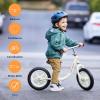 imageRetrospec Cub Toddler 12quot Balance Bike 18 Months  3 Years Old No Pedal Beginner Kids Bicycle for Girls ampamp Boys FlatFree Tires Adjustable Seat ampamp Durable FrameGoldfish
