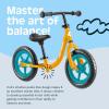 imageRetrospec Cub Toddler 12quot Balance Bike 18 Months  3 Years Old No Pedal Beginner Kids Bicycle for Girls ampamp Boys FlatFree Tires Adjustable Seat ampamp Durable FrameGoldfish