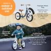 imageRetrospec Cub Toddler 12quot Balance Bike 18 Months  3 Years Old No Pedal Beginner Kids Bicycle for Girls ampamp Boys FlatFree Tires Adjustable Seat ampamp Durable FrameNavy