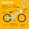 imageRetrospec Koda Plus 20 Kids Bike for Boys ampamp GirlsStarfish