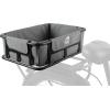 imageRetrospec EverythingBin HeavyDuty Steel eBike Rear Basket with WaterResistant Liner  Large Capacity Cargo Carrier for Electric Bikes 13x18x57With Liner
