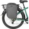 imageRetrospec Sidekick Single ampamp Dual Pannier Bike Bag  Waterproof Commuter Pannier with Laptop Sleeve Reflective Rain Cover ampamp Carry Strap  EcoFriendly 600D rPET  17quot Large CapacitySingle