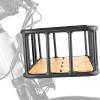 imageRetrospec Tote ampamp Tote Plus Ebike Basket Lightweight Aluminum Front Basket for Electric BikesMatte Black