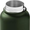 imageRetrospec Alder Insulated Water Bottle with Straw Lid ampamp Handle Cap  Stainless Steel Wide Mouth DoubleWall Vacuum Insulated Thermos  BPA Free Leakproof CanteenOlive Drab