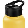 imageRetrospec Alder Insulated Water Bottle with Straw Lid ampamp Handle Cap  Stainless Steel Wide Mouth DoubleWall Vacuum Insulated Thermos  BPA Free Leakproof CanteenHoney