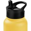 imageRetrospec Alder Insulated Water Bottle with Straw Lid ampamp Handle Cap  Stainless Steel Wide Mouth DoubleWall Vacuum Insulated Thermos  BPA Free Leakproof CanteenHoney