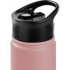 imageRetrospec Alder Insulated Water Bottle with Straw Lid ampamp Handle Cap  Stainless Steel Wide Mouth DoubleWall Vacuum Insulated Thermos  BPA Free Leakproof CanteenMelon