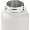imageRetrospec Alder Insulated Water Bottle with Straw Lid ampamp Handle Cap  Stainless Steel Wide Mouth DoubleWall Vacuum Insulated Thermos  BPA Free Leakproof CanteenAbalone