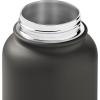 imageRetrospec Alder Insulated Water Bottle with Straw Lid ampamp Handle Cap  Stainless Steel Wide Mouth DoubleWall Vacuum Insulated Thermos  BPA Free Leakproof CanteenBasalt