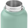 imageRetrospec Alder Insulated Water Bottle with Straw Lid ampamp Handle Cap  Stainless Steel Wide Mouth DoubleWall Vacuum Insulated Thermos  BPA Free Leakproof CanteenPistachio
