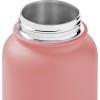imageRetrospec Alder Insulated Water Bottle with Straw Lid ampamp Handle Cap  Stainless Steel Wide Mouth DoubleWall Vacuum Insulated Thermos  BPA Free Leakproof CanteenMelon