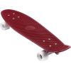 imageRetrospec Quip Skateboard 225quot and 27quot Classic Retro Plastic Cruiser Complete Skateboard with ABEC 7 Bearings and PU WheelsCrimson