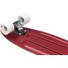 imageRetrospec Quip Skateboard 225quot and 27quot Classic Retro Plastic Cruiser Complete Skateboard with ABEC 7 Bearings and PU WheelsCrimson